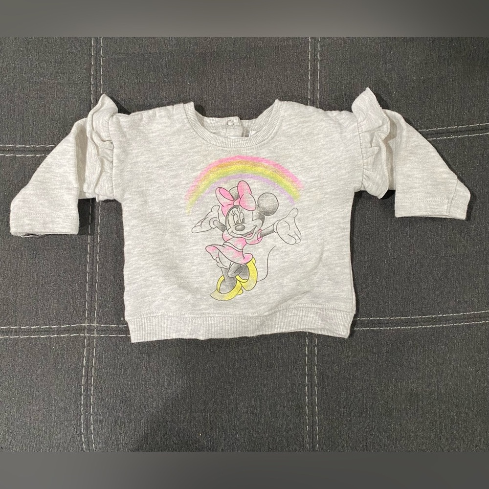 3-6 month Minnie Mouse Sweatshirt